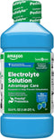 Amazon Basic Care Electrolyte Solution, Blue Raspberry, 33.8 fl oz, Designed to Help Prevent Dehydration