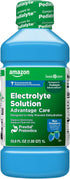 Amazon Basic Care Electrolyte Solution, Blue Raspberry, 33.8 fl oz, Designed to Help Prevent Dehydration