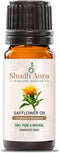 Shudh Aura Safflower Carrier Oil for Essential Oils, DIYs, Aromatherapy, Body Massage & Skincare