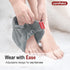 Microwave Ankle Heating Pad for Ankle Pain, Achilles Tendinitis, Heated Ankle Wrap Moist Hot or Cold Compress