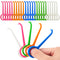 DLENP 25PCS Aligner Remover Tool, 5 Colors Clear Aligner Removal Tool for Invisalign Removable Retainers and Braces