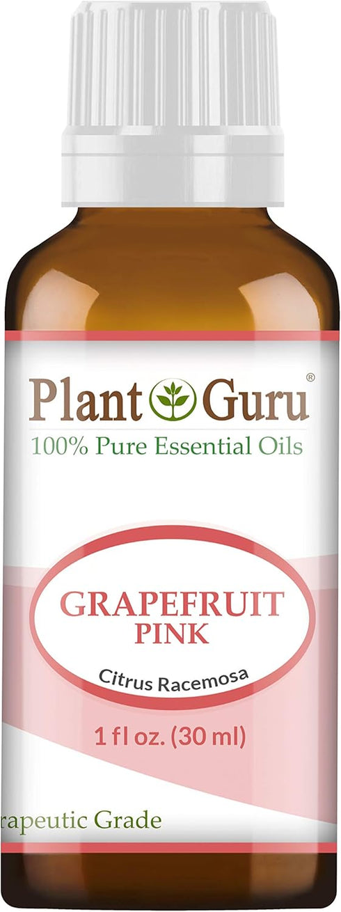 Pink Grapefruit Essential Oil 1 oz / 30 ml 100% Pure Undiluted, Cold Pressed for Aromatherapy