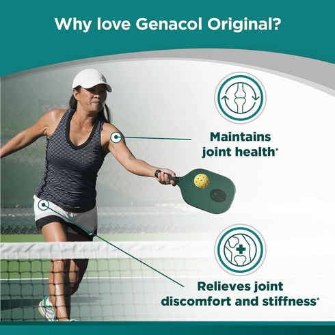 Genacol Original Collagen Supplement, Ultra-Hydrolyzed Collagen Peptides, 90 Capsules for Joint Health