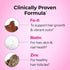 Gummies B12 B12 Gummy 60 Gummies HUM Hair Strong Daily Hair Growth with Biotin, Zinc, Vitamin to Support Growth, Folic