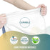 FORID Small Drawstring Trash Bags, 4 Gallon, 240 Counts, White Plastic Garbage Bags for Bathroom, Office
