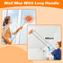 Wall Mop, Primium 68” Wall Cleaner, Baseboard Cleaner, Professional-Grade Baseboard Cleaner Tool with Handle, Dust Mop, Efficient Ceiling Fan Cleaner Duster