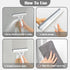 Kit,2026 3 1 XANGNIER Window Cleaner Tool in Window Cleaning Scraper with Spray,Thickened Magic Cleaning Cloth,Window