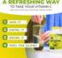 Buffered Vitamin C Powder Supplement, High Absorption Immune Support Drink, Organic, Vegan, Sugar-Free, Lemon Lime 26oz