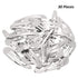 WILLBOND 30 Pieces Large Metal Snap Hair Clips, 3.1 Inch Nonslip Barrettes Women Hair Accessories