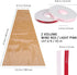 Ribbon,40PCS Packing 11x17 Inch Flower Bouquet Wrapping Paper with Kraft Flower Sleeves for Bouquets, Brown Floral Bags