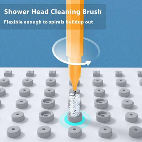 Shower Head Cleaner Tool, 30 pcs Anti-Clogging Showerhead Cleaning Brush for Small Gaps and Tiny Nozzles