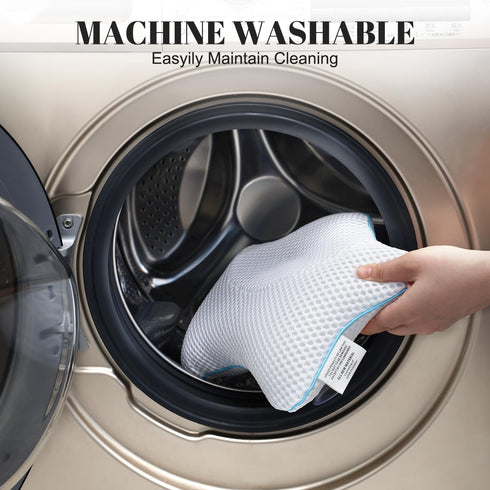 Non Slip Bath Pillow, Luxury Spa Bathtub Head & Neck Rest Support, Quick Drying Air Mesh Tub Pillow