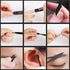 Professional Stainless Steel Nail Clipper Travel & Grooming Kit, 18pcs with Luxurious Case
