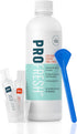 ProFresh Oral Rinse, 16.9 Ounce, 2 Week Supply, Alcohol Free, Flavor Free, Fights Bad Breath