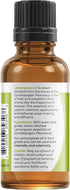 Viva Doria 100% Pure Lemongrass Essential Oil, Undiluted, Food Grade, 30 mL (1 Fl Oz)