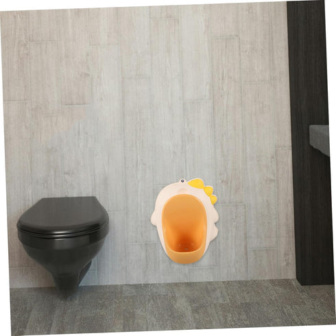 Potty Training Urinal for Boys Cartoon Dinosaur Wall-Mounted Design Safe and Encourages Toilet Use for Toddlers Fun