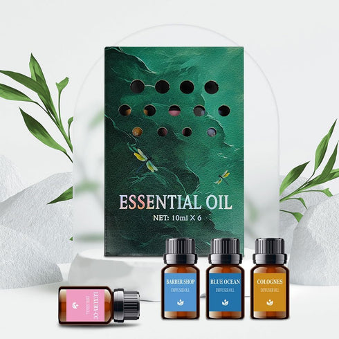 Set Essential Oil Refill for Aromatherapy Diffuser, Mix Scent Fragrance Oil