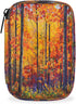 Skerhhux Autumn Forest Color Pill Case Travel Pill Organizer Weekly 7 Day Portable
