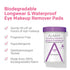 Almay Biodegradable Makeup Remover Pads, Longwear & Waterproof, Hypoallergenic, Fragrance-Free, Dermatologist & Ophthalmologist Tested, 80 count