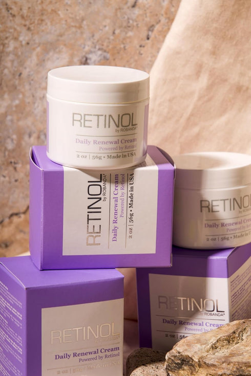Retinol Daily Renewal Cream¦ Weightless Anti Wrinkle Cream for Face and Neck