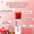 XtraVitals 15 Coleology Cutting Jelly - Collagen Jelly Stick with Chia Seeds Collagen, Hyaluronic Acid, Glowing Skin