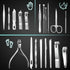Manicure Set - 19 in 1 Professional Nail Clippers, Pedicure Kit, Stainless Steel Facial Grooming Set Gift for Women