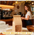 THEIFOXONE 50Pcs 3 Packaging, Packaging Bakery Bags with Window - size combinations Clear Bread Bags for Homemade