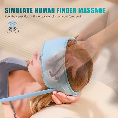 Head Massager Scalp,Rechargeable Massager for Head,Portable Electric Percussion for Deep Relaxation & Stress