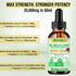 1000mg Irish Sea Moss Drops Black Seeds Oil, Bladderwrack, Burdock Root, Vitamin C and Zinc, 98 Essential Minerals Seamoss Supplement for Immune, Joint, Digestion, Aging Support