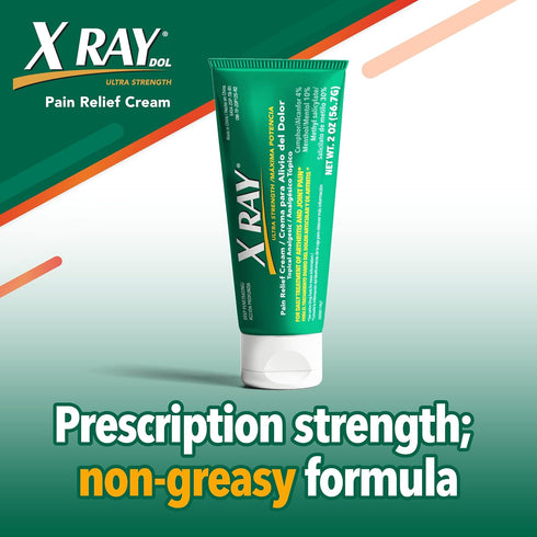 X Ray Dol Topical Arthritis Pain Reliever Cream, Full Prescription Strength for Joint & Muscle Pain, 2 Ounces