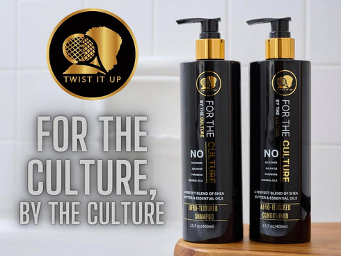 Twist It Up Curly Hair Shampoo with 20 Natural Ingredients, Sulfate Free for Curly and Wavy Hair
