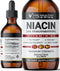 Vitamin B3 Niacinamide Liquid | Vitamin B Liquid Drops, 60 Days Supply, 2oz, by The HEALTHY LIFE 4 ME, Clear