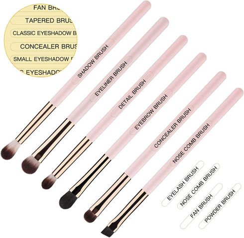 210 PCS Waterproof Makeup Brush Label Stickers, Self-adhesive Foundation Labels for Beauty Use