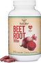 Beet Root Powder Capsules, Organic and Vegan, 210 Count, 1,000mg Per Serving for Overall Health Support