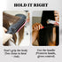 Herstyler Hair Straightening Comb - Pink Straightener Comb for Easy Styling - Get Straight Hair in Minutes
