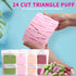 WSYUB Makeup Wedges, 96Pcs Soft Sponge Blenders, Small Wedge Shape Latex Free Foam Sponges