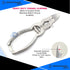 OdontoMed2011 Podiatrist Mycotic Toenail Nippers 6", Professional Double Action Nail Cutter Trimmer