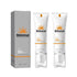 2Pcs Tinted Sunscreen SPF 50 for Face, Universal Moisturizing Protector, Travel Size, No Sticky Skin Care Solution