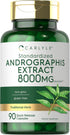 Carlyle Andrographis Paniculata Capsules | 8000 mg | 90 Count | Gluten Free & Non-GMO Supplement