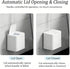 Snofrid Toilet (1, (36 Disposable Brush with Holder & Refill Heads - Hygienic Sanitary Toilet Cleaner for Easy