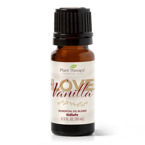 Plant Therapy Love Vanilla Essential Oil Blend, 10 mL (1/3 oz), 100% Pure, Therapeutic Grade