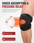 MitButy Knee Support for Men & Women Adjustable Knee Brace with Open Patella & Built-in Patella Gel Pads for Running