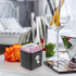 Mini Makeup Brush Cleaner Device, Plastic Electric Automatic Power Washer Sponge Cleaning Machine for Women Girls.