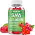 Saw Palmetto Gummies 600mg Saw Palmetto Supplement with Pumpkin Seed Oil, Biotin,