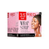 Red by Kiss Hair Wrapping Strip - Ultra Strong 2X Longer Stretch, 40 Strips for Wet/Dry Hair, White, 1 PACK