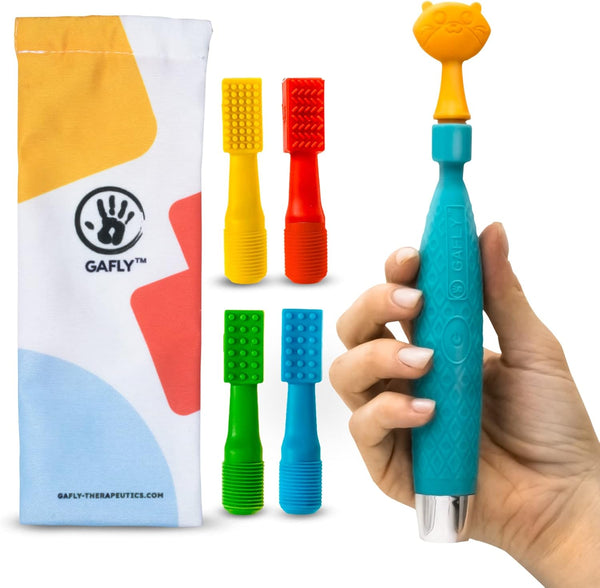 GAFLY Therapen: Rechargeable Oral Massager for Speech Therapy, Sensory Brush, Speech Therapy