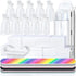 HNYYZL Gel Nail Polish Remover Tools Kit with 100ml Remover Bottle, Plastic Nail Clips, Lint Free Wipes, Nail Brush