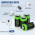 1/2 AA Size LS 14250 ER14250 3.6 Volt 1200 mAh Lithium Batteries, 4 Pack, Compatible with Dogwatch Collar