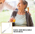 FOMIYES Adaptive Utensils, Curved Fork Right Handed Angled Fork Cutlery, Stainless Steel Eating Silverware for Elderly