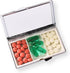 Travel-Friendly Cute Pill Organizer - Small Metal Case for Vitamins & Supplements